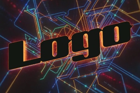 دانلود پروژه افتر افکت لوگو دیجیتال Digital Grid