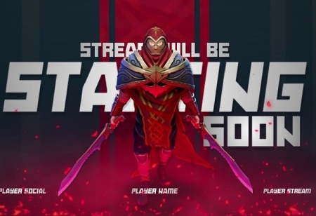 پروژه پریمیر المان های استریم بازی Gaming Stream Package