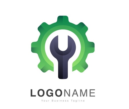 وکتور چرخ دنده رنگی