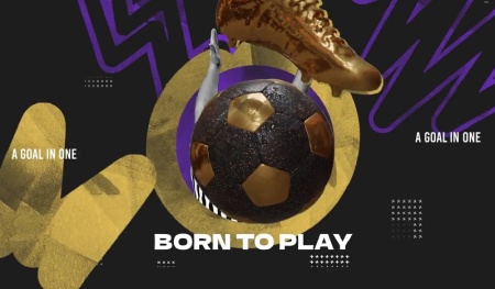 دانلود پروژه پریمیر لوگو فوتبال طلایی Gold & Grunge Soccer Logo