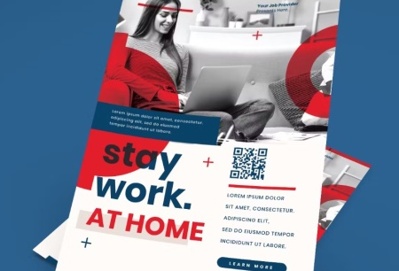 دانلود طرح لایه باز پوستر جذب و استخدام