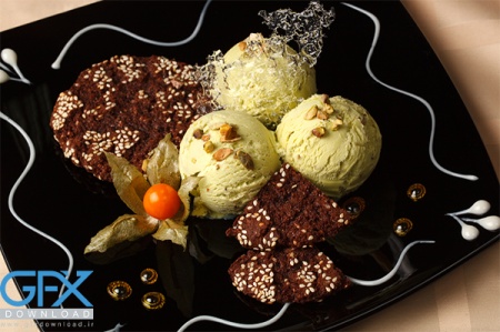 عکس بستنی لاکچری