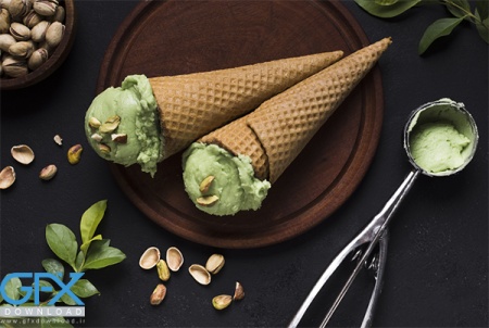 عکس بستنی شیک