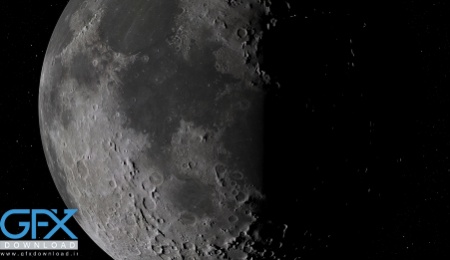 دانلود پس زمینه ماه مشکی