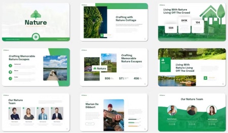 دانلود تم طبیعت برای پاورپوینت