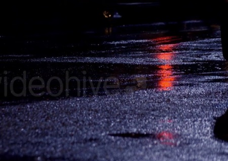 دانلود فیلم خام بارش باران در شب