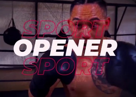 دانلود پروژه آماده افتر افکت وله ورزشی Sport Opener