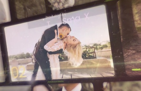 پروژه اسلایدشو افتر افکت خاطرات خوش Sweet Memories Slideshow