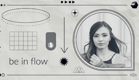 پروژه آماده افتر افکت اسلایدشو کاغذی In FLow