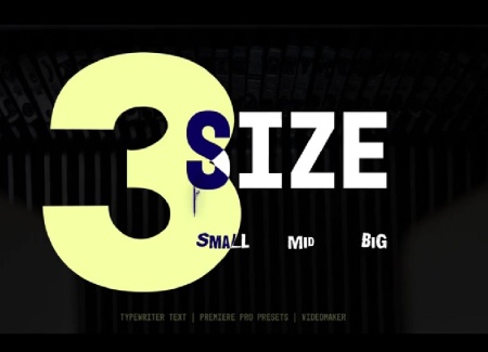 دانلود پریست پریمیر افکت های متنی Typewriter Text