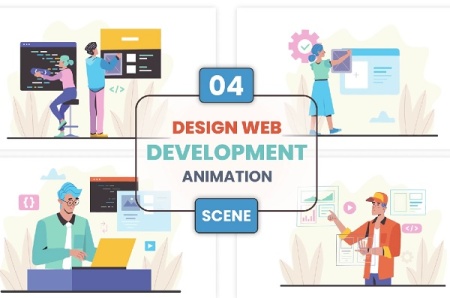 پروژه افتر افکت تیزر موشن گرافیک توسعه وب و برنامه نویسی