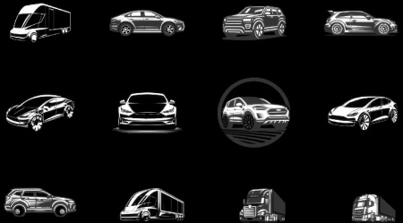 پروژه افتر افکت عناصر وسیله نقلیه و ماشین Automotive Pack