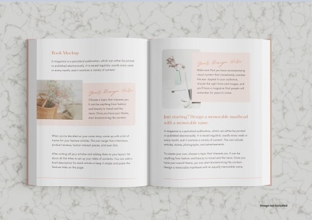 موکاپ صفحه کتاب