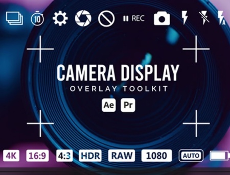 پروژه افتر افکت جعبه ابزار صفحه نمایش دوربین Camera Toolkit