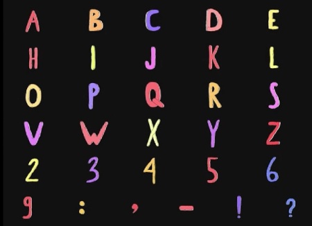 پروژه افتر افکت حروف الفبا کارتونی Cartoon Animated Alphabet