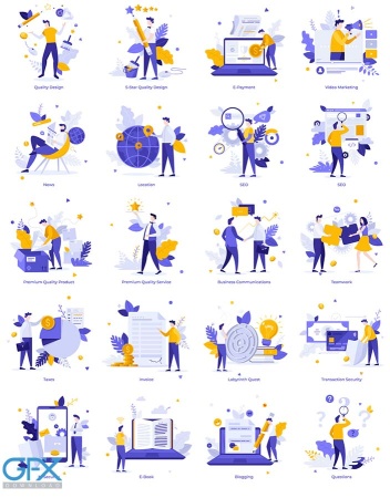 نمونه شخصیت های کارتونی وکتور