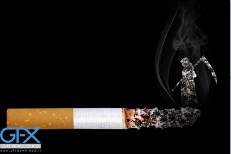 عکس سیگار زرد