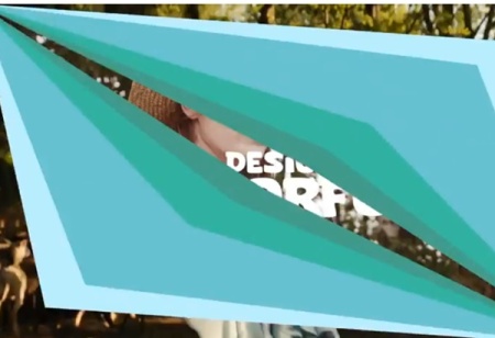 ترانزیشن پریمیر شکل های رنگارنگ Colorful Flip