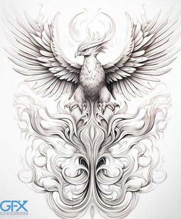 عکس کله عقاب برای تاتو