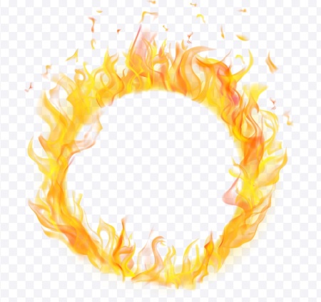 وکتور آتش png