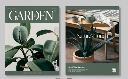 طرح کاتالوگ لایه باز باغداری و زراعت