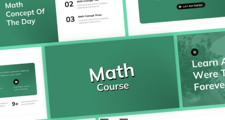 قالب پاورپوینت درس ریاضی