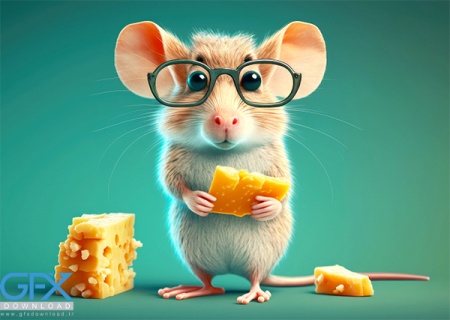 عکس موش بامزه