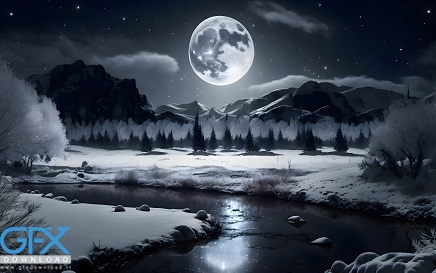 والپیپر ماه با کیفیت