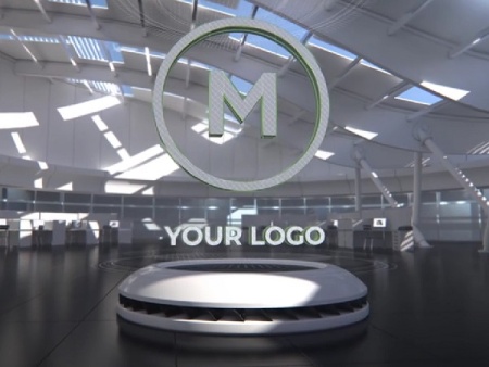 پروژه آماده افتر افکت نمایش لوگوی سه بعدی Blueprint 3D Logo