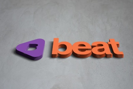 دانلود موکاپ لوگو برجسته