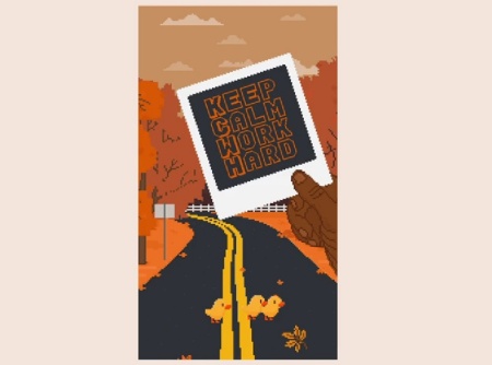 پروژه افتر افکت 12 استوری با تم پاییزی Autumn Pixel Art Stories