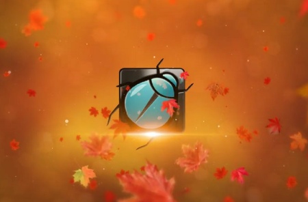 پروژه آماده افتر افکت لوگو پاییزی Autumn Logo