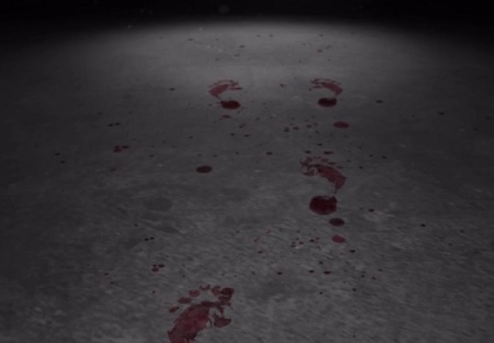 پروژه افتر افکت عناوین با ردپای خونی Bloody Footprints Title