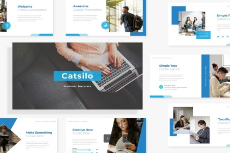 دانلود رایگان تم پاورپوینت دانش آموزی