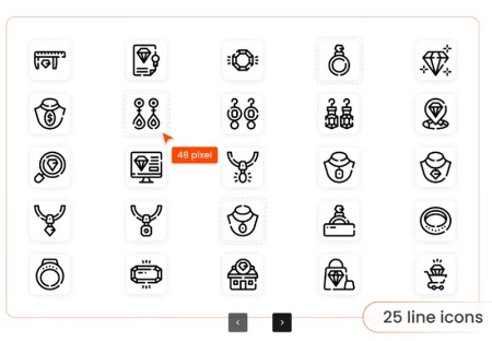 وکتور آیکون طلا