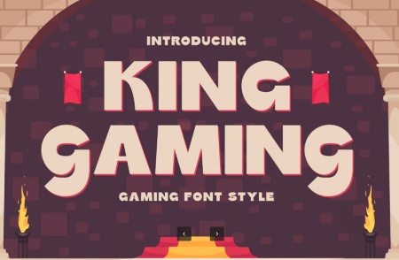 دانلود فونت گیم و بازی انگلیسی