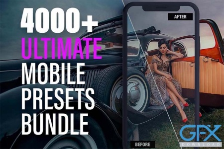 خرید پکیج 4000 پریست لایت روم برای موبایل