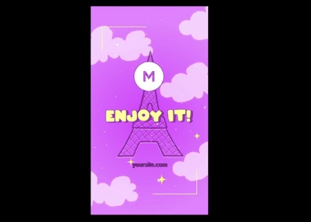 پروژه افتر افکت نمایش لوگو عمودی Vertical Travel Morphing Logo