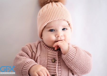 عکس کودک بامزه