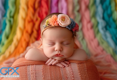 عکس نوزاد تازه متولد شده