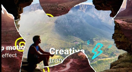 دانلود پروژه افتر افکت اسلایدشو با پاره شدن کاغذ Paper Tear Reveal