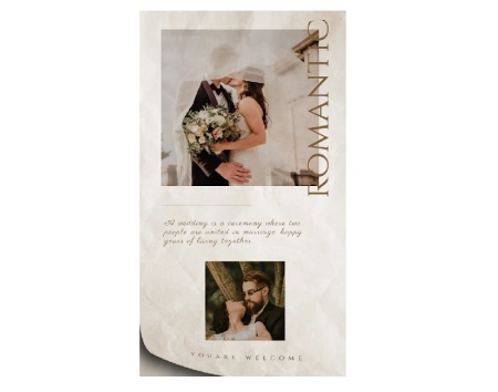 پروژه افتر افکت 8 استوری اینستاگرام عروسی با افکت تا شدن کاغذ