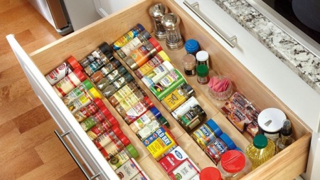 5 مدل جا ادویه ای داخل کابینت ام دی اف جذاب