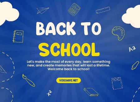 پروژه افتر افکت بازگشت به مدرسه Back to School Original Promo