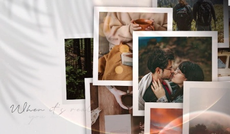 پروژه افتر افکت رایگان اسلایدشو رمانتیکRomantic Slideshow