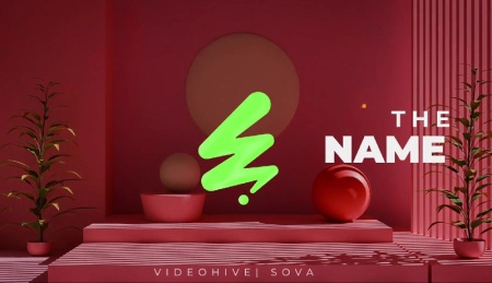 دانلود پروژه افتر افکت لوگو سه بعدی در فضای داخلی