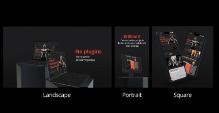 پروژه افتر افکت تیز وب سایت سه بعدی 3D Web Promo