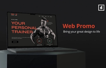 پروژه افتر افکت تبلیغات وب سایت سه بعدی 3D Web Promo