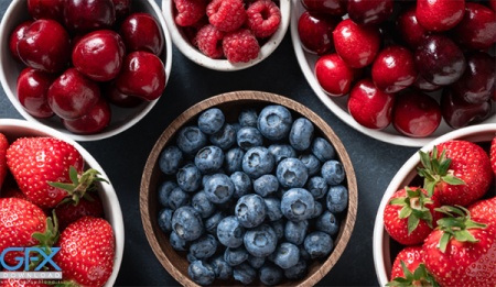 عکس بلوبری با کیفیت بالا