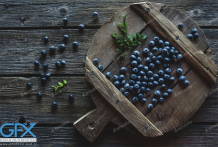 عکس بلوبری برای تصویر زمینه